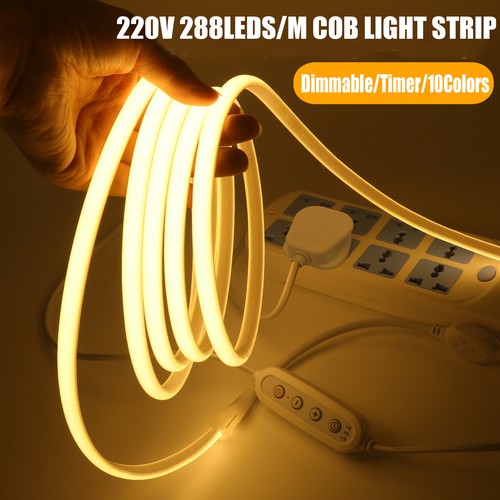 220v cob neon led strip - neon, lights