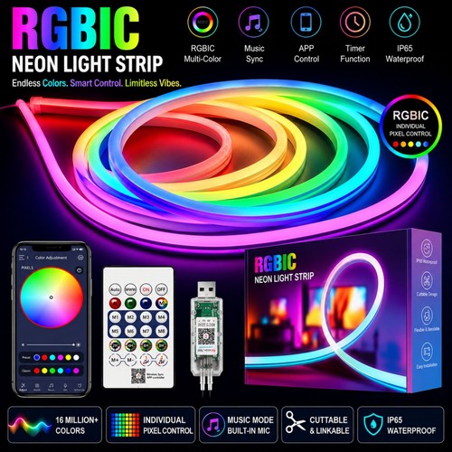 Rgb led neon strip lights - strip,