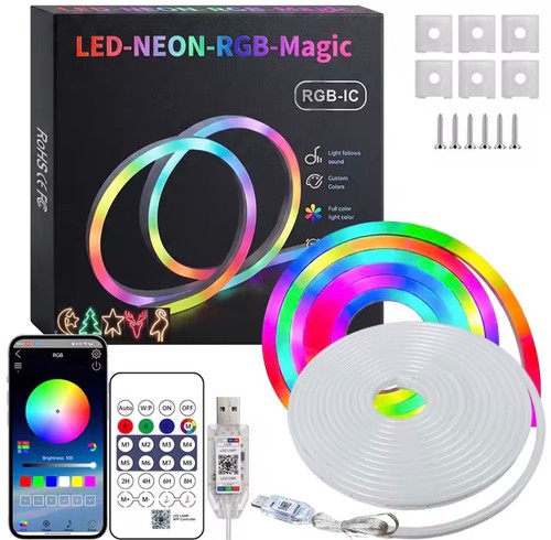 Led neon lights strip - led,