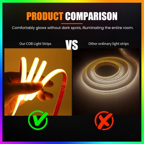 12v 24v ip68 cob led - ip68, strip