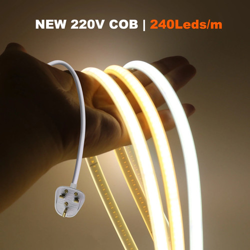 Warm white cob neon - warm, strip
