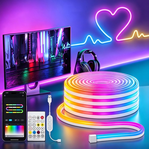 Rgbic led neon strip - neon, light