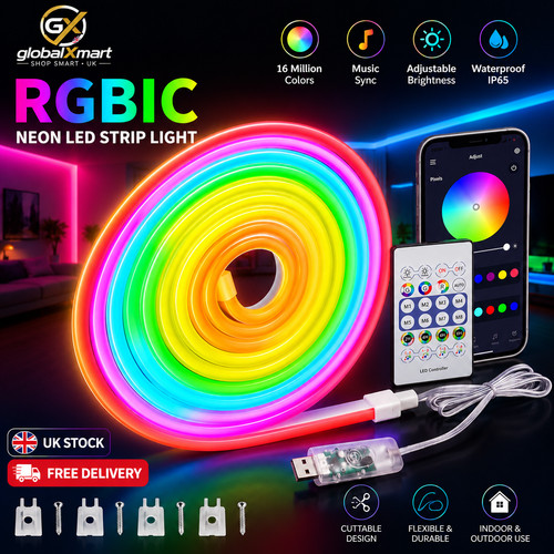 Rgbic neon led strip - rgbic,