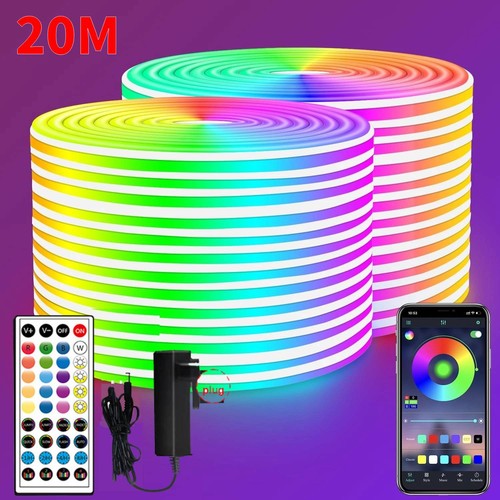 20m led neon lights strip - strip, rgb