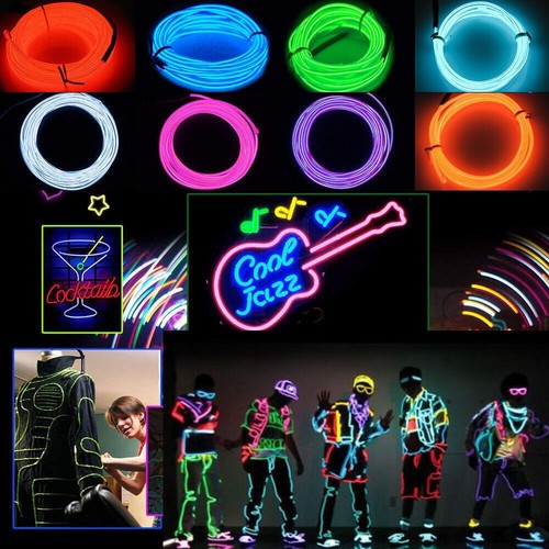 Battery operated neon led - battery,
