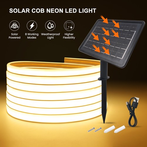 Solar cob led neon light - neon, strip