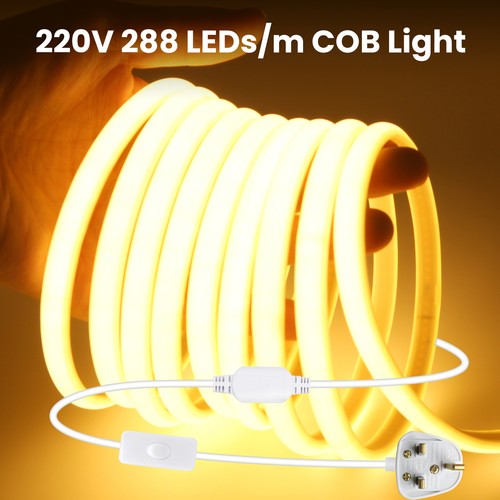 220v cob neon led strip - led, lights