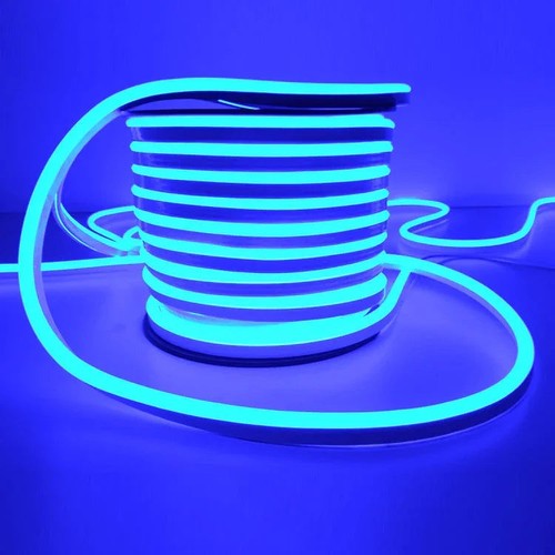 Blue led strip light - light, rope